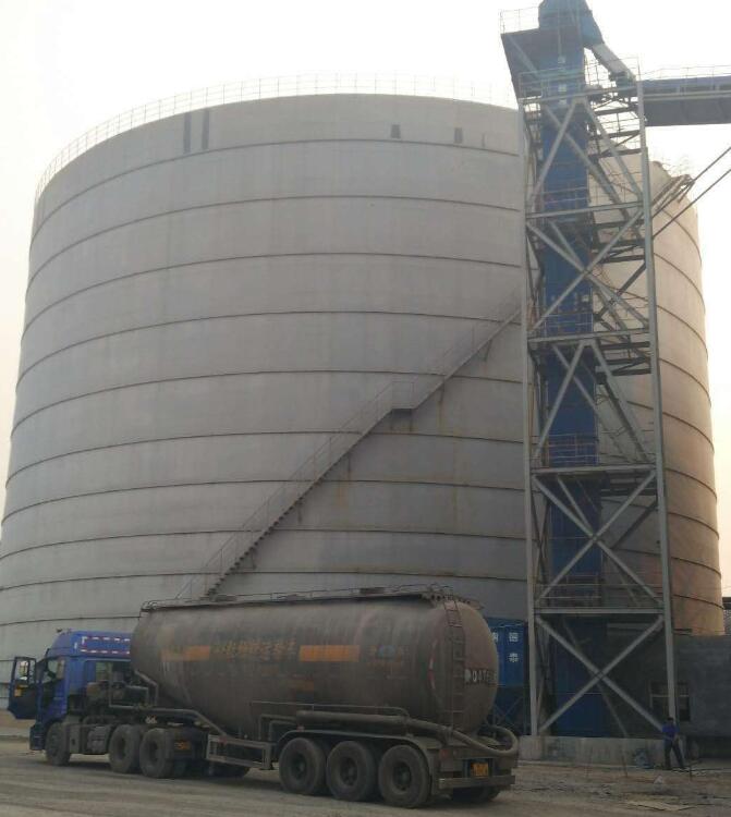 灵石5万吨钢板库