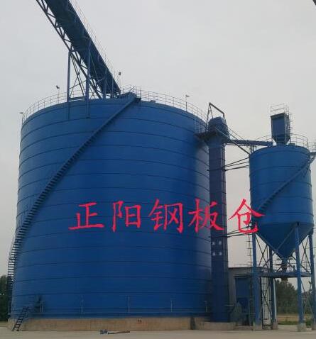 灵石大型矿粉钢板库