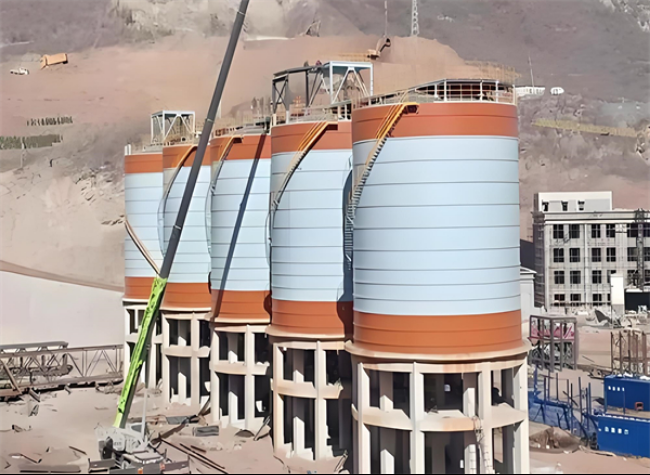 灵石高架钢板仓